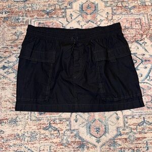 Wild Fable Black Cargo Skirt